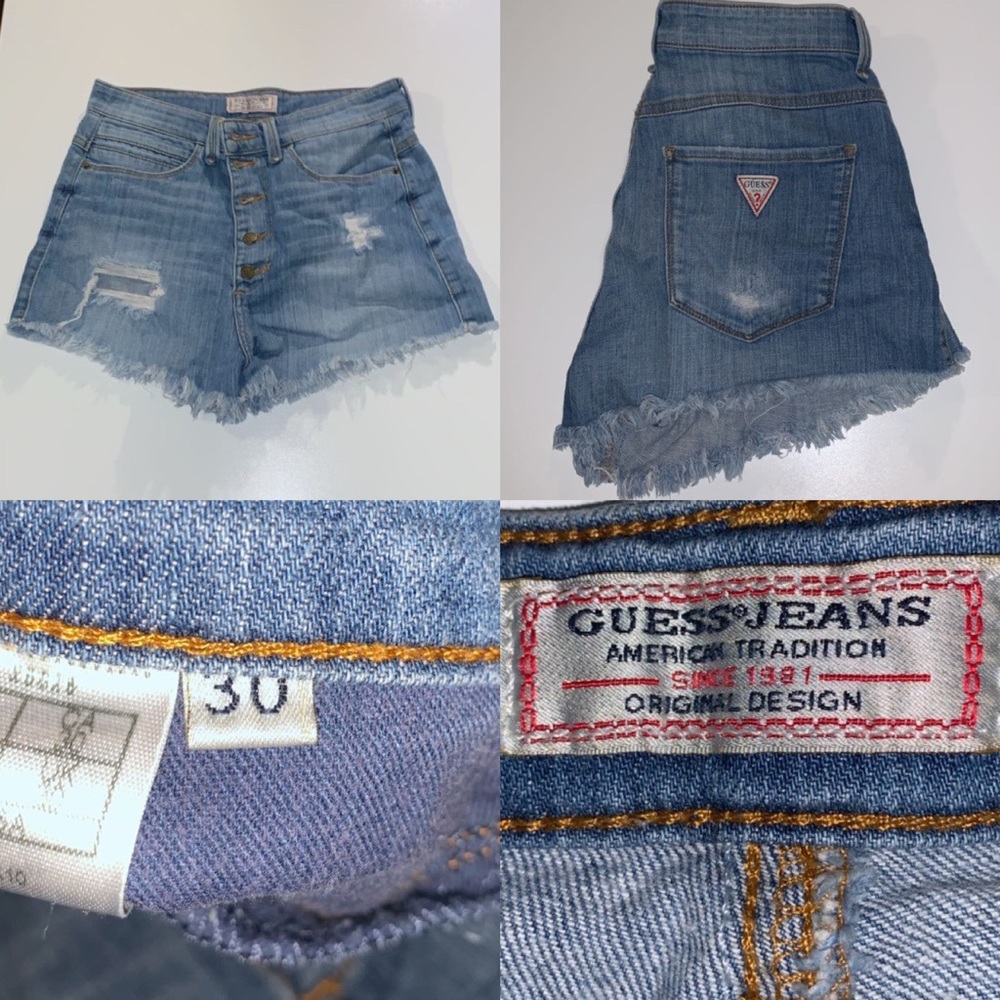 Guess jean shorts